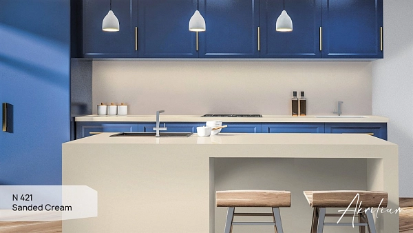 Искусственный камень Искусственный камень Neomarm Sanded Cream N 421 в листах