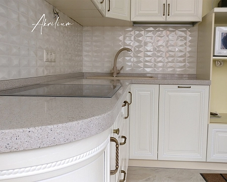 Столешница из искусственного акрилового камня Grandex Loft Design  A-424