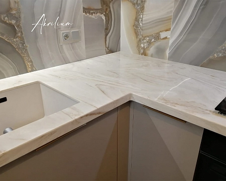 Столешница из искусственного акрилового камня Corian Dune Prima/2