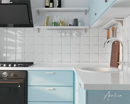 Столешница из искусственного акрилового камня Staron PS813