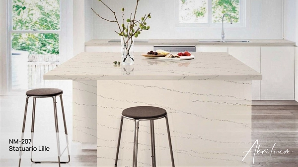 Искусственный камень Искусственный камень Neomarm Statuario Lille NM 207 в листах