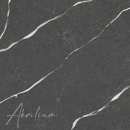 Кварцевый агломерат EtnaQuartz EQHM 007 Grey Marquina