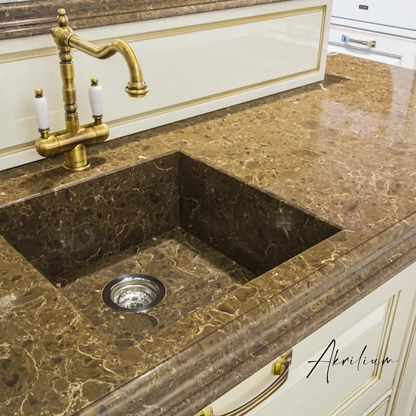 Кварцевый агломерат VicoStone BQ 8560 DARK EMPERADOR