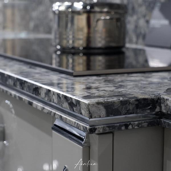 Кварцевый агломерат VicoStone BQ 9470 AZUL ARAN